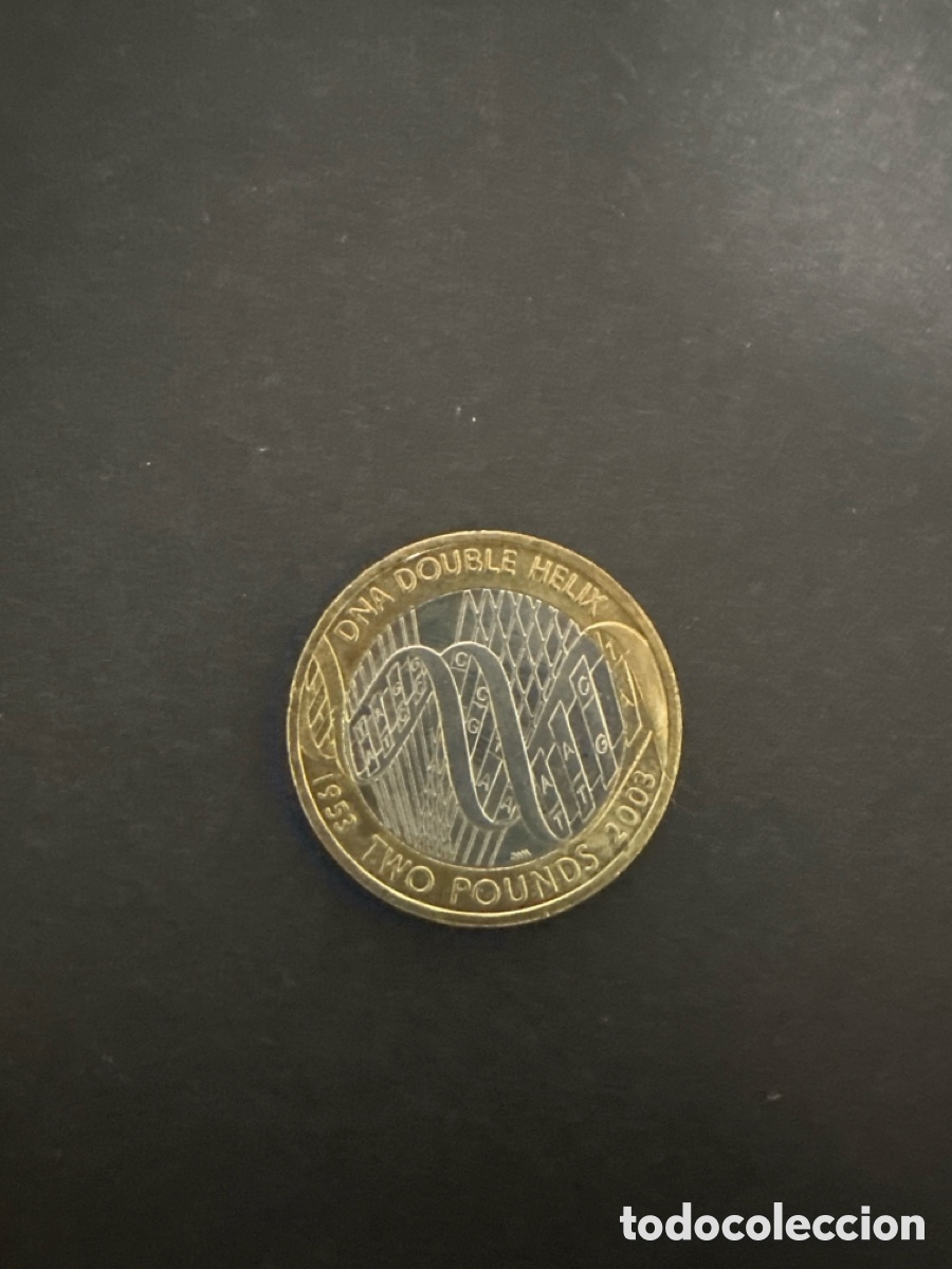 Old Coins of Europe: Moneda de Reino Unido 2 libras 2003