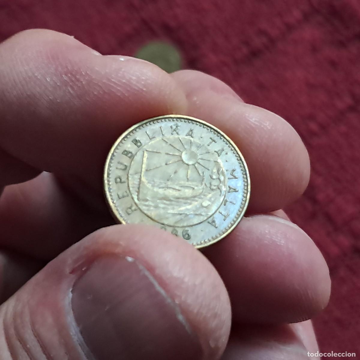 Moedas antigas da Europa: MONEDA DE MALTA 1 CENT 1986, F KM# 78, Sch&ouml;n# 80, N# 2027.