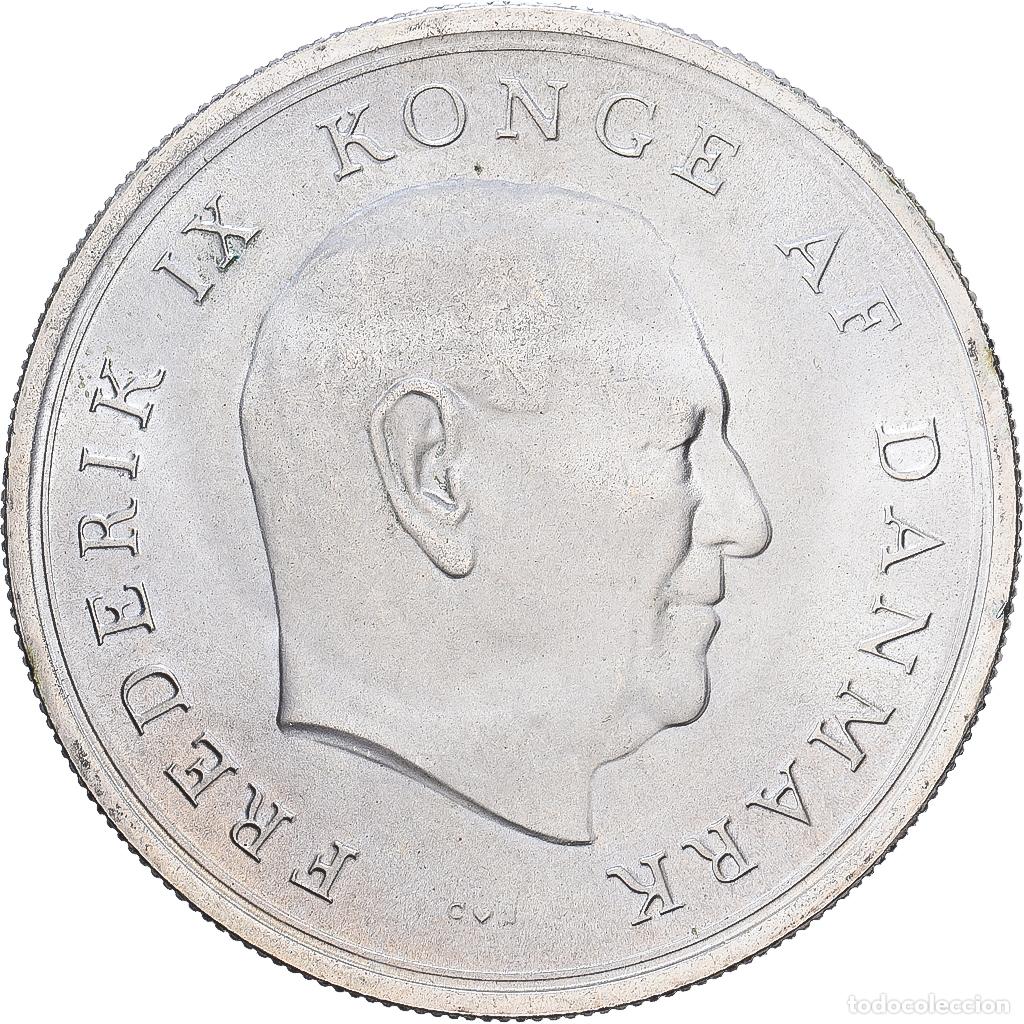 Monnaies anciennes de Europe: [#1547640] Dinamarca, Frederik IX, 10 Kroner, 1967, Copenhagen, Margrethe and Henrik