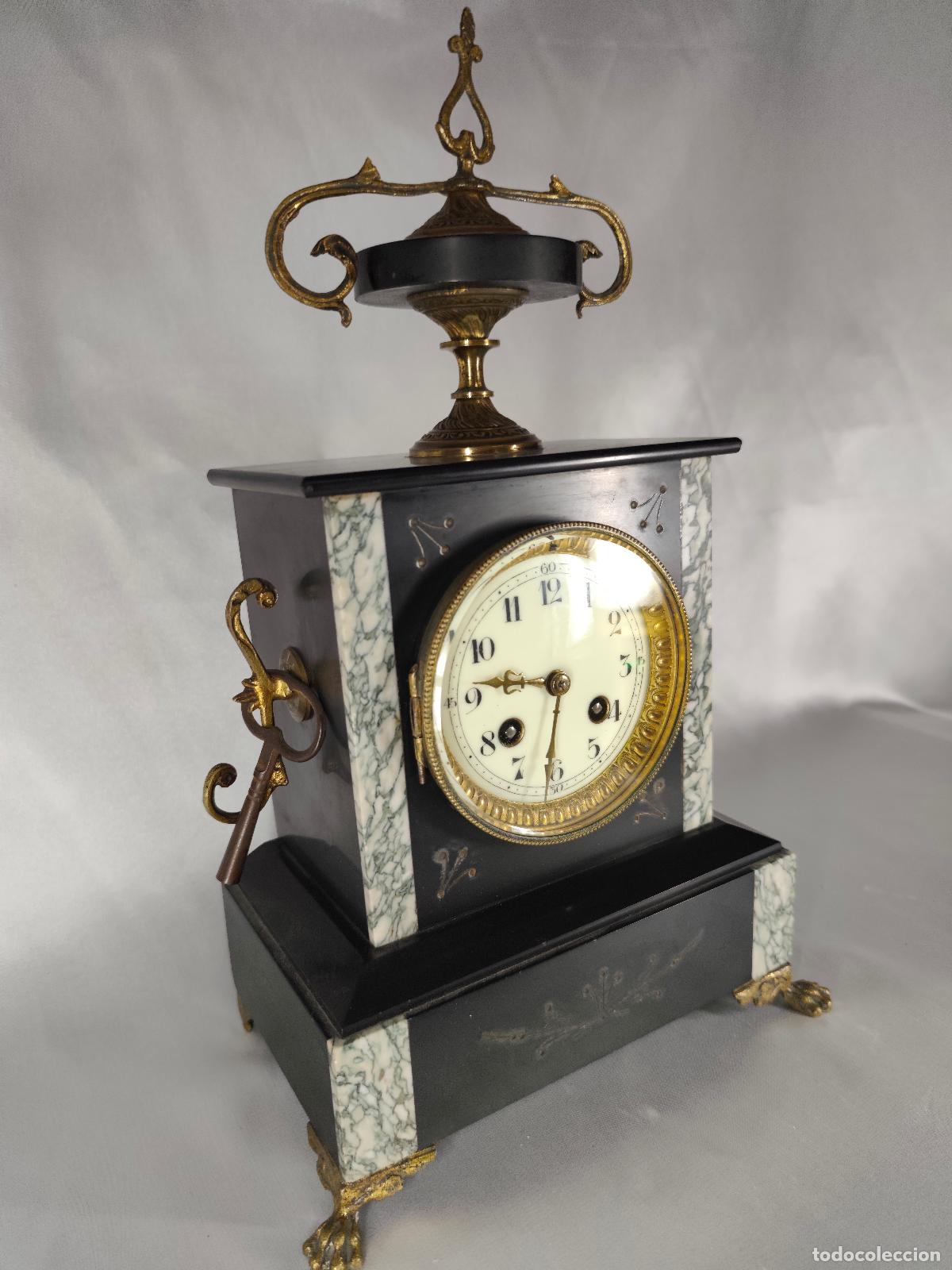 Alte M&uuml;nzen aus Europa: RELOJ FRANCES MAQUINA PARIS