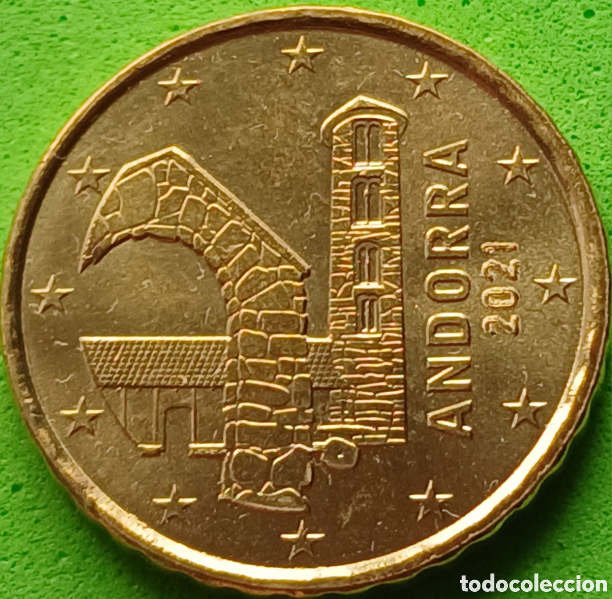 Monedas antiguas de Europa: Andorra 10 c&eacute;ntimos 2021 km#523 !!!
