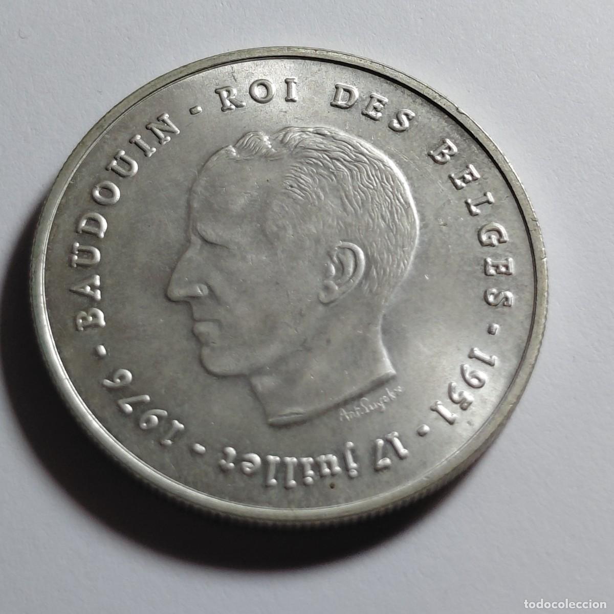 Monnaies anciennes de Europe: BELGICA - 250 Franc 1976 KM157 PLATA