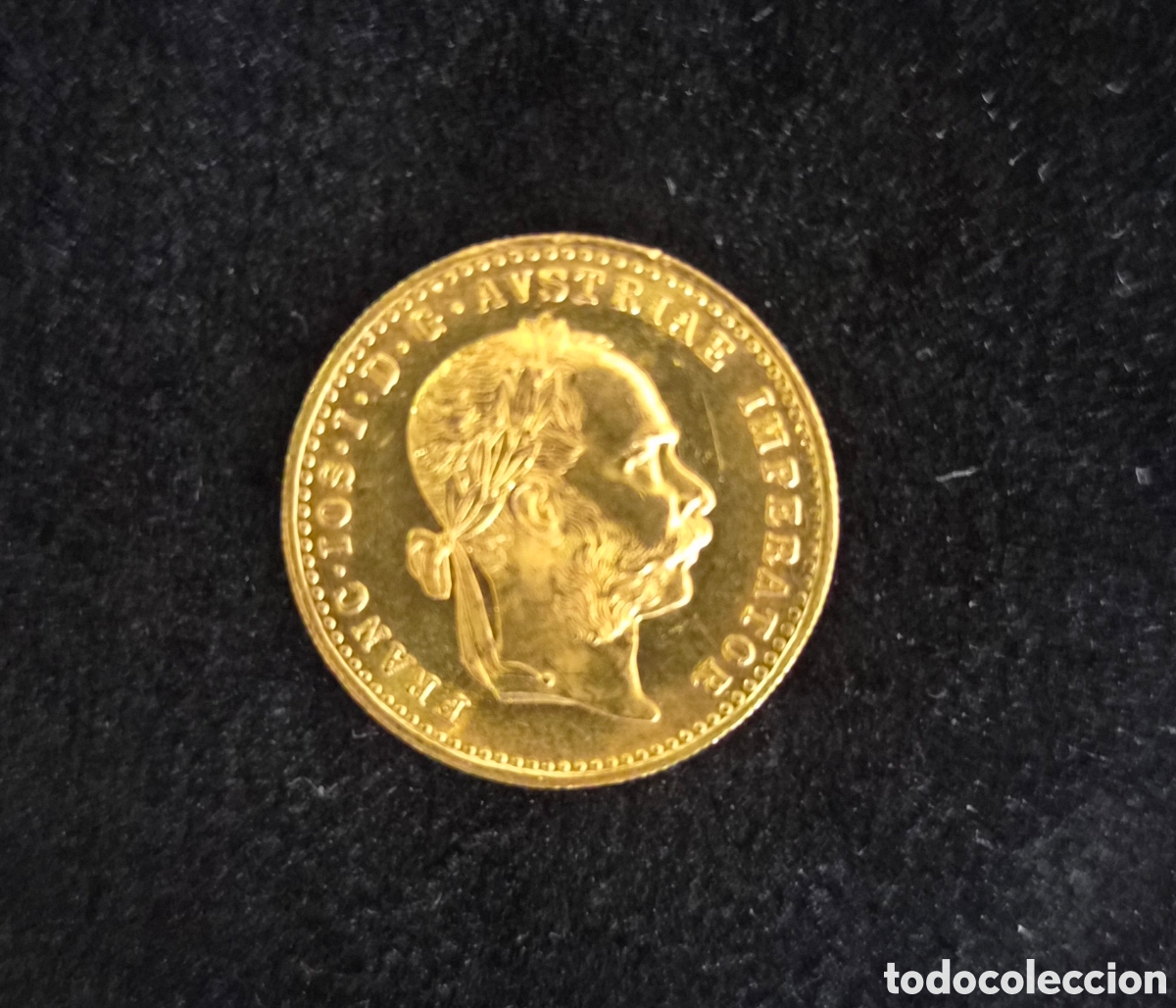 Monedas antiguas de Europa: Austria &ndash; 1 Ducado de Oro 1915 &ndash; Francisco Jos&eacute; I &ndash; 3,49 g &ndash; Oro 986 mil&eacute;simas
