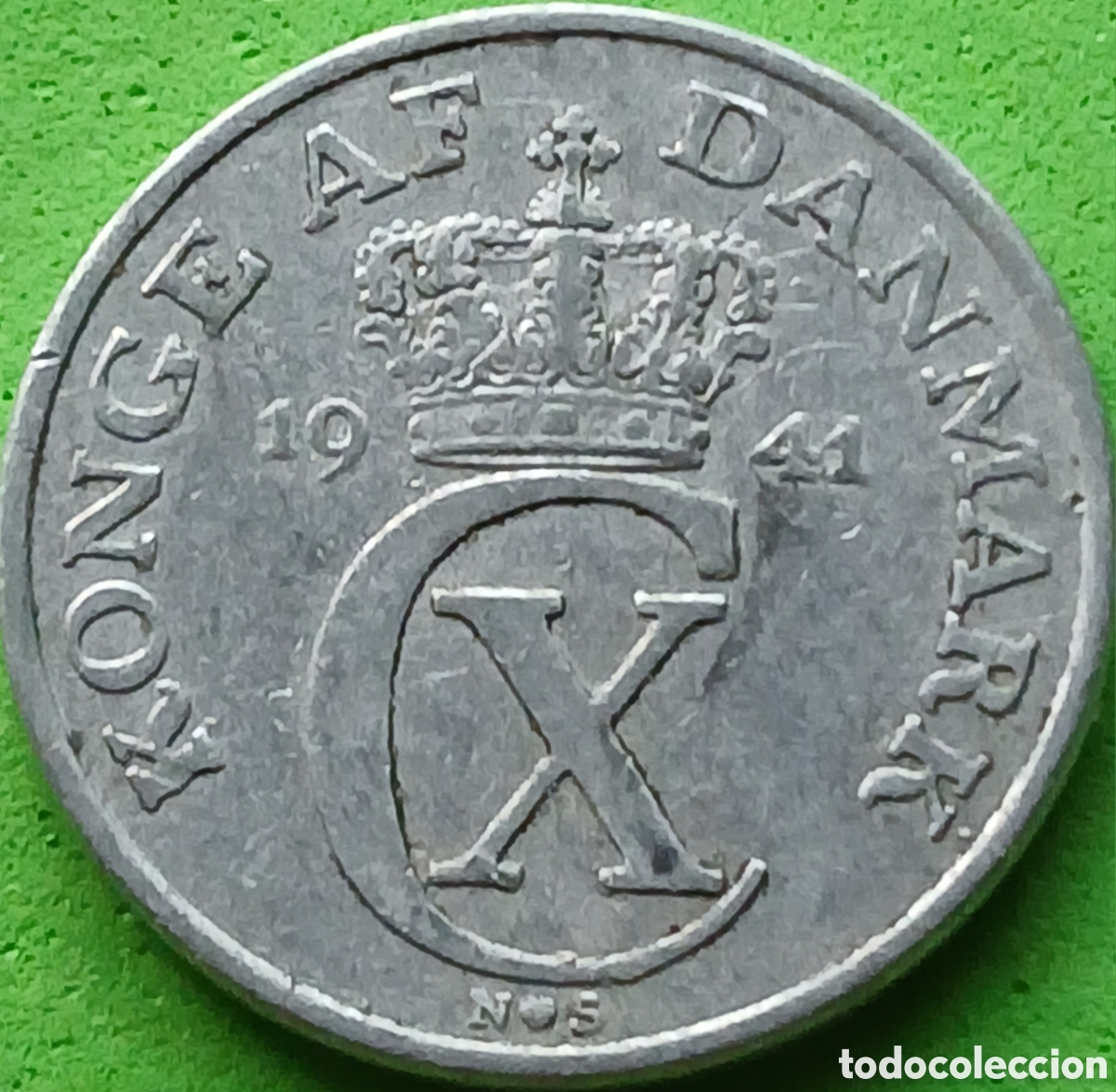 Monete antiche di Europa: Dinamarca 2 ore 1941 km#833