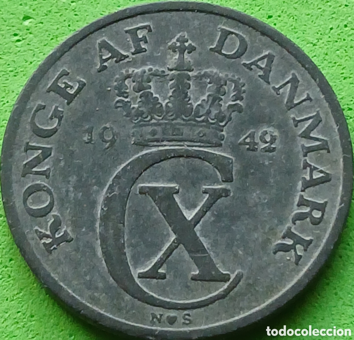 Monete antiche di Europa: Dinamarca 2 ore 1942 km#833a