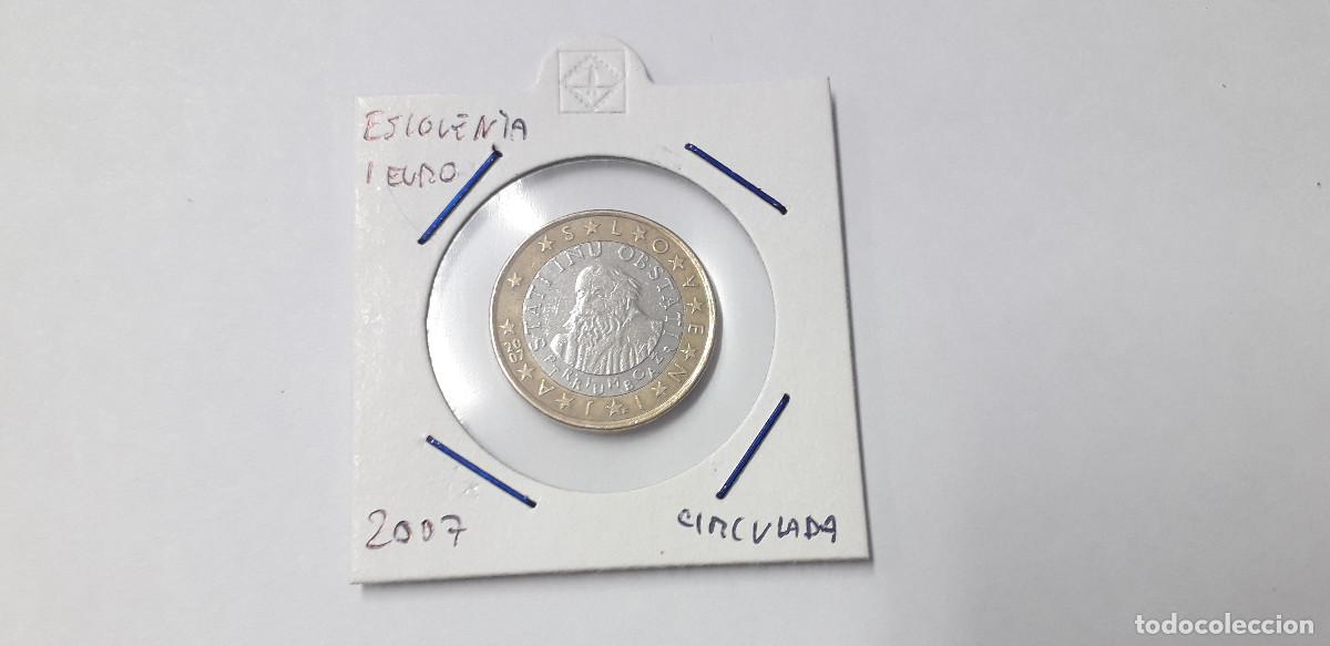 Monedas antiguas de Europa: 003871NUM-X0113-Eslovenia -1&euro;- 2007 - encartonada