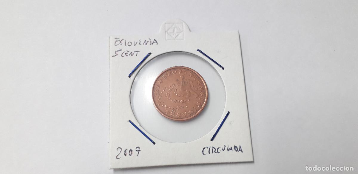 Monedas antiguas de Europa: 003872NUM-X0114-Eslovenia -5 cent &euro;- 2007 - encartonada