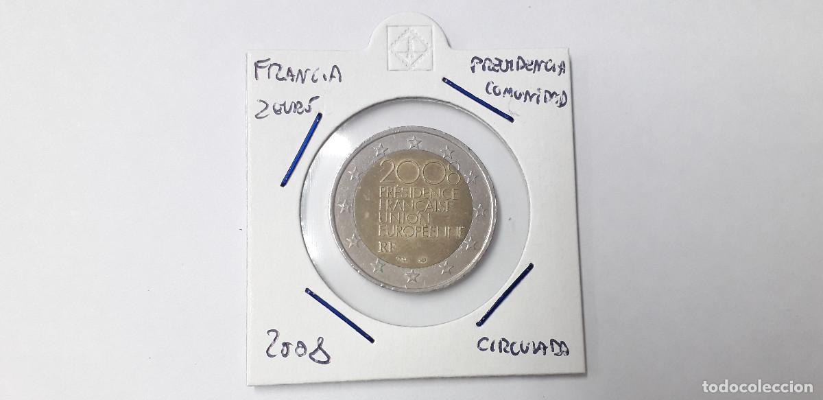 Monedas antiguas de Europa: 003878NUM-X0120-Francia- 2 &euro; -2008- presidencia comundad - encartonada