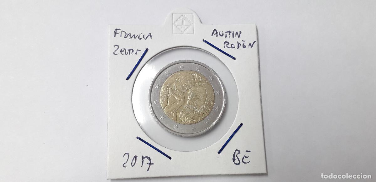 Monedas antiguas de Europa: 003882NUM-X0124-Francia- 2 &euro; -2017- Austin rodin - encartonada