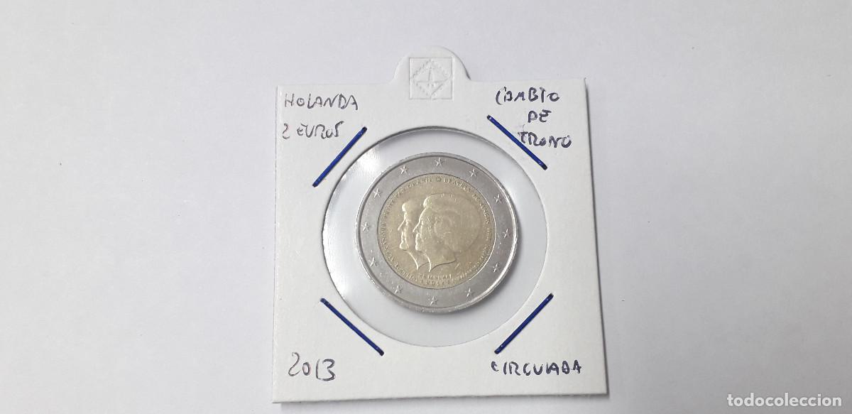 Monedas antiguas de Europa: 003884NUM-X0126-Paises Bajos- 2 &euro; -2013-Cambio trono - encartonada