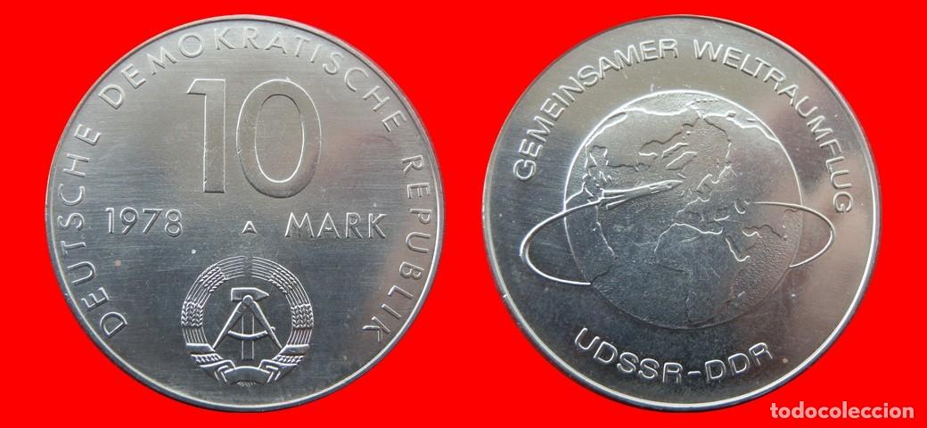 Old Coins of Europe: 10 MARCOS 1978 ALEMANIA REPUBLICA DEMOCRATICA DDR-156805