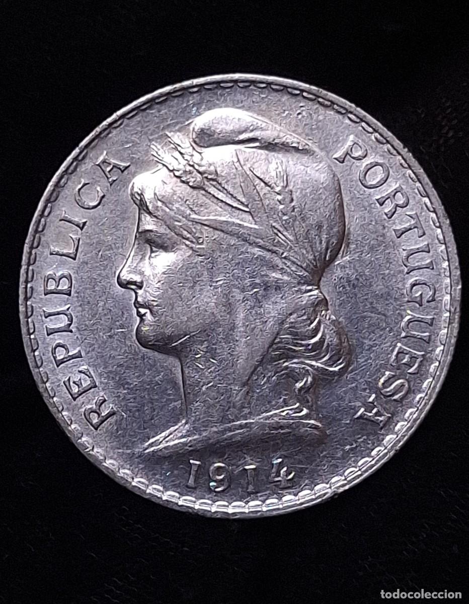 Monete antiche di Europa: Portugal - 50 Centavos 1914 PLATA