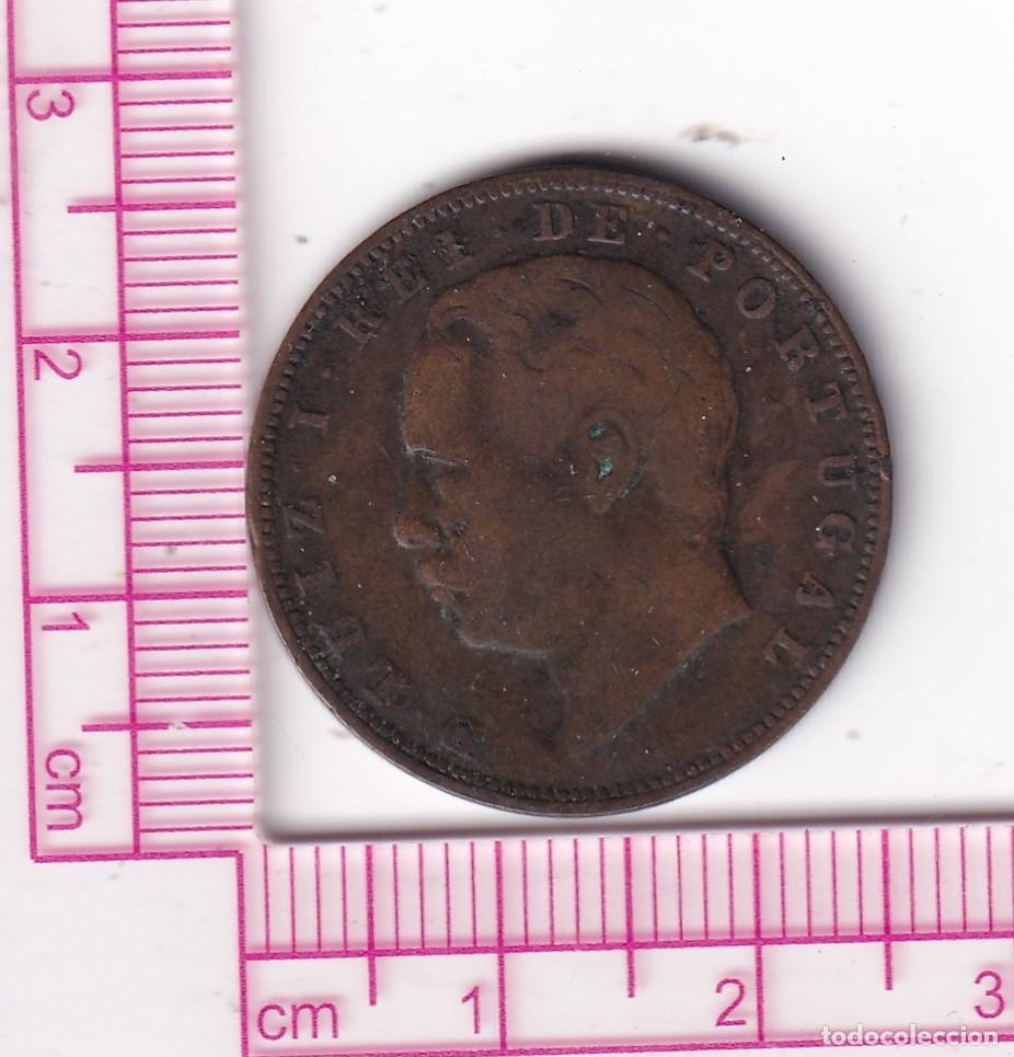 Monete antiche di Europa: CR3284 MONEDA PORTUGAL 10 REIS 1883 MBC