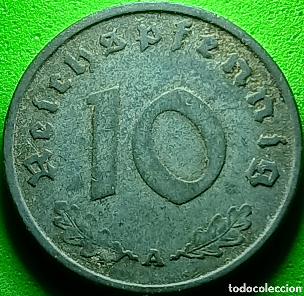 Monedas antiguas de Europa: Alemania Tercer Reich 10 reichspfennig 1941 A km#101