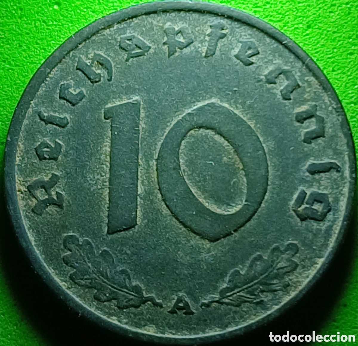 Monedas antiguas de Europa: Alemania Tercer Reich 10 reichspfennig 1942 A km#101