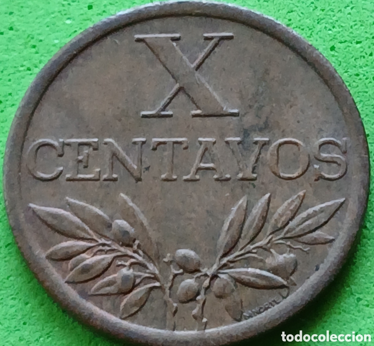 Alte M&uuml;nzen aus Europa: Portugal 10 centavos 1966 km#583