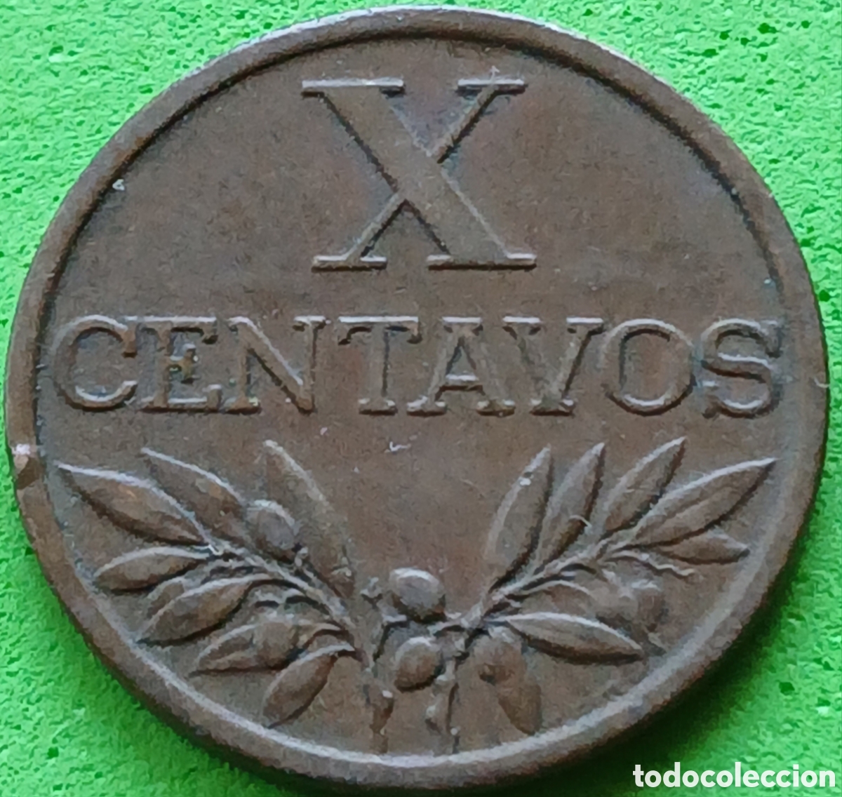 Alte M&uuml;nzen aus Europa: Portugal 10 centavos 1962 km#583