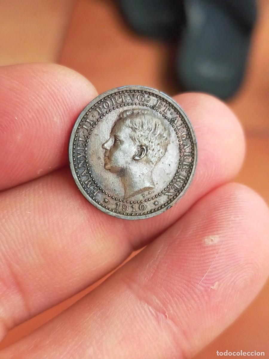 Monedas antiguas de Europa: MONEDA DE 5 CINCO REIS PORTUGAL REPUBLICA PORTUGUESA 1910 MUY BUENA CONSERVACION
