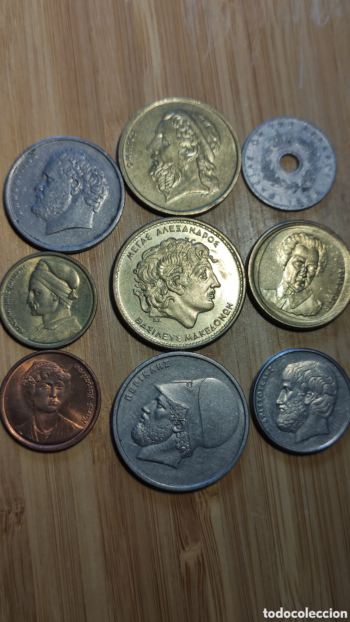 Old Coins of Europe: Monedas griegas muy buen estado