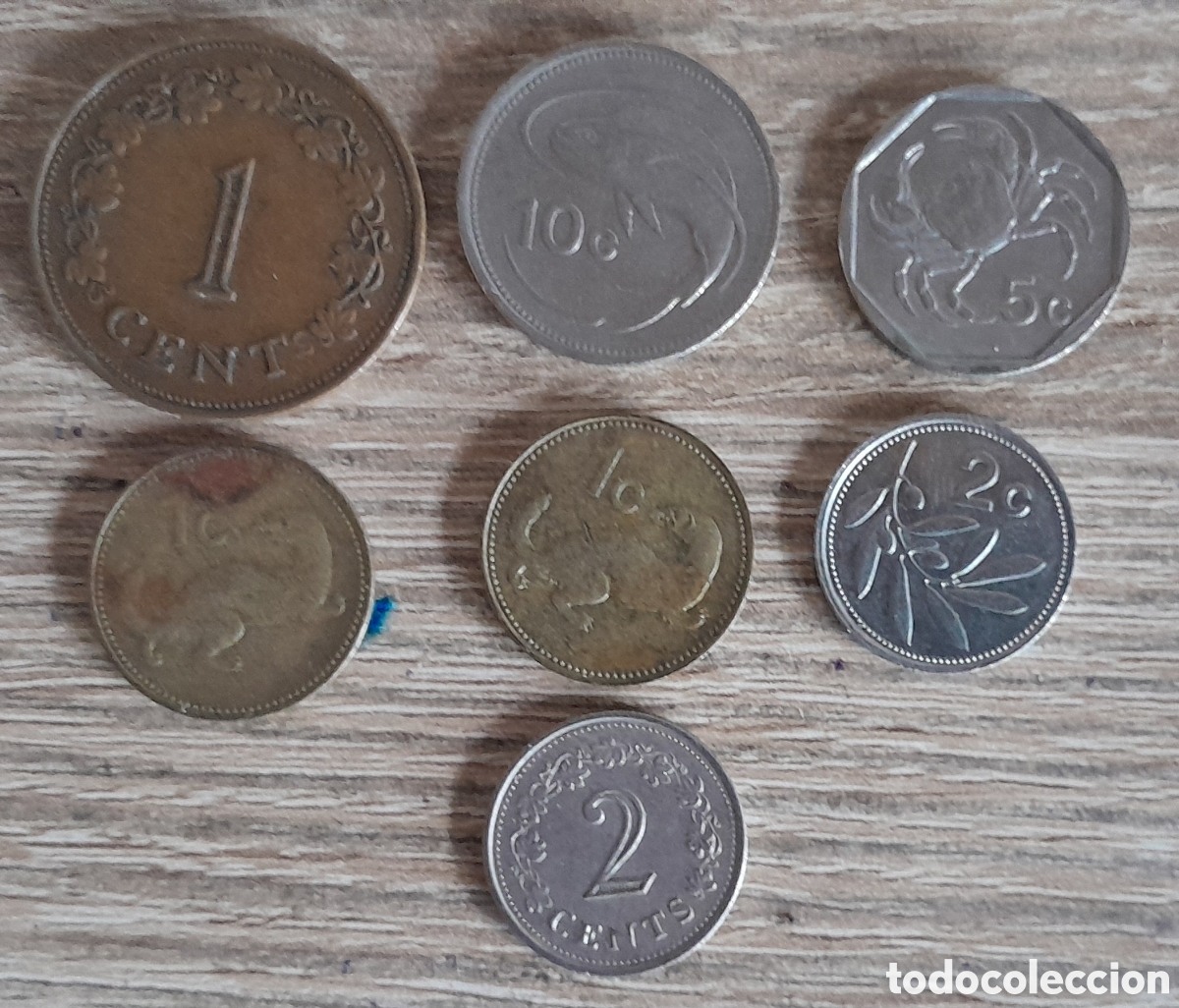 Monedas antiguas de Europa: MONEDAS DE MALTA Y CHIPRE - Foto 4
