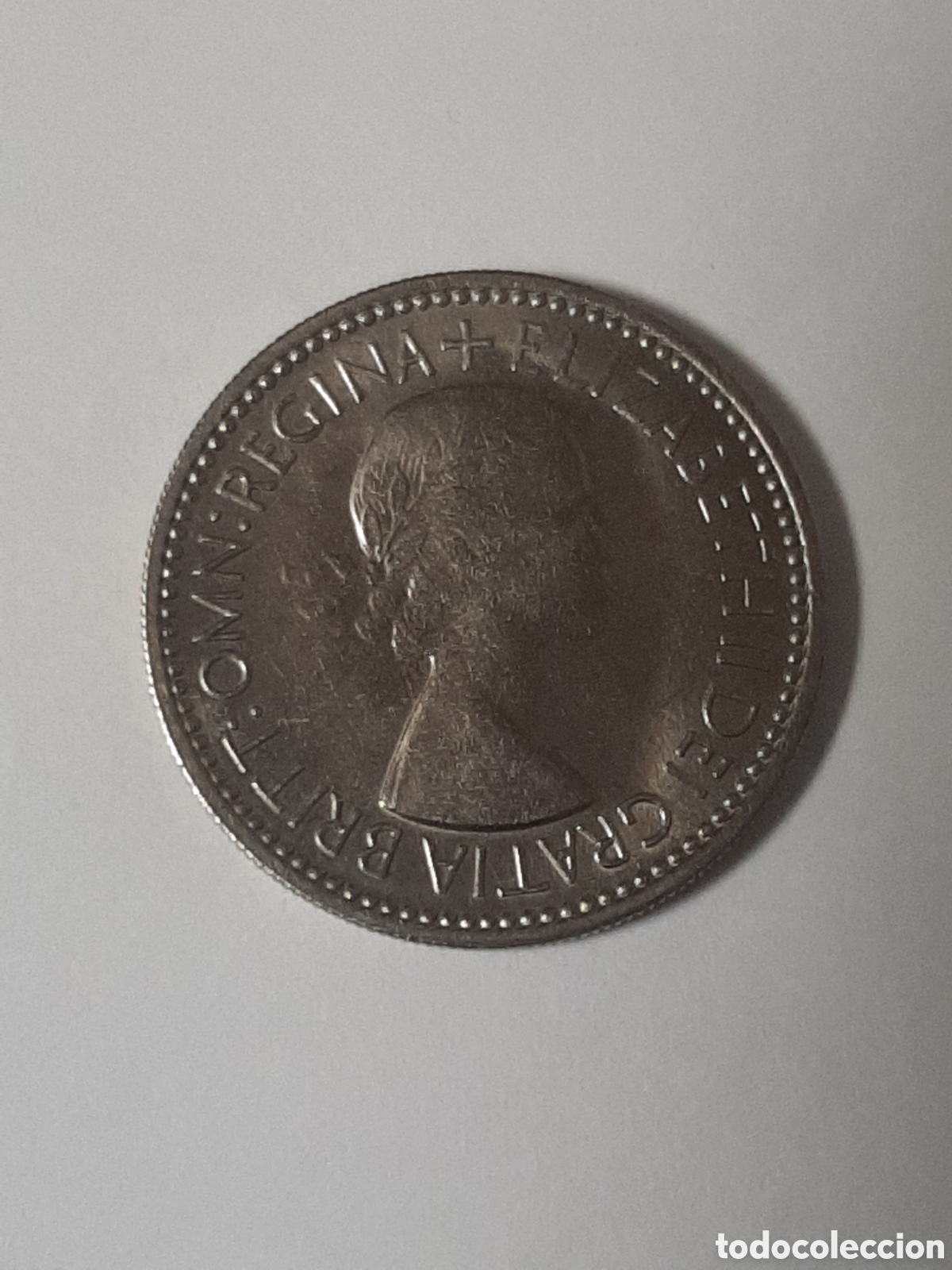 Monedas antiguas de Europa: REINO UNIDO ISABEL II 1 SHILLING 1953 S/C