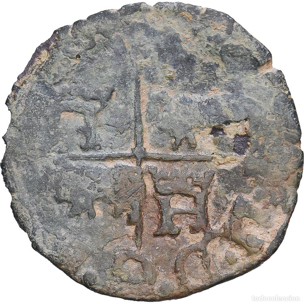 Monete antiche di Europa: [#1547538] Lordship of B&eacute;arn, Henri IV, Vaquette, 1589-1610, Vell&oacute;n, BC+