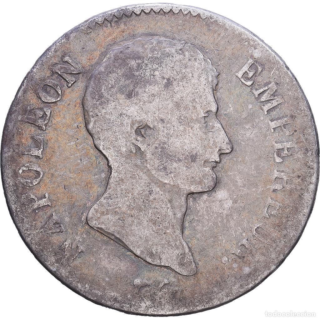 Alte M&uuml;nzen aus Europa: [#1203490] Francia, 1/2 Franc, Napol&eacute;on I, AN 14, Paris, Plata, BC, KM:655.1