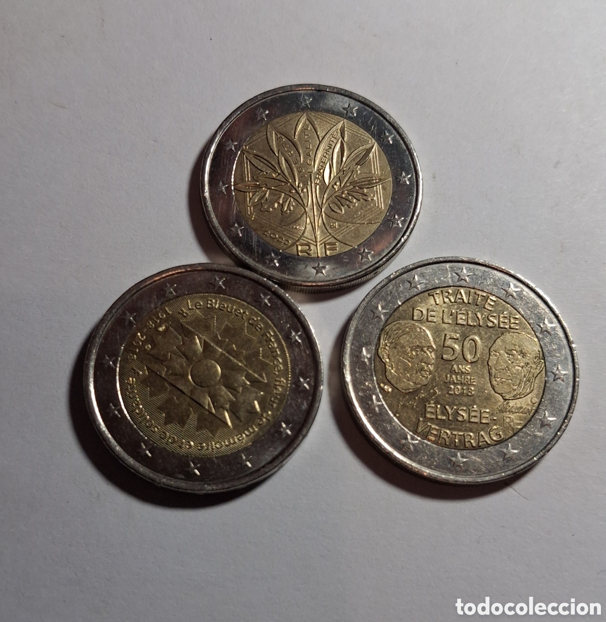 Old Coins of Europe: Monedas 2 euros Francia. Conmemorativas.