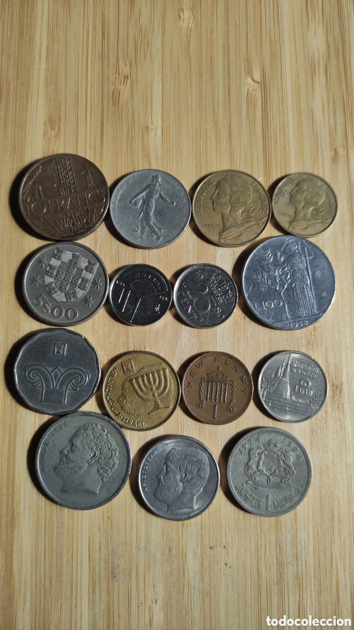 Monedas antiguas de Europa: Monedas del mundo muy bonitas
