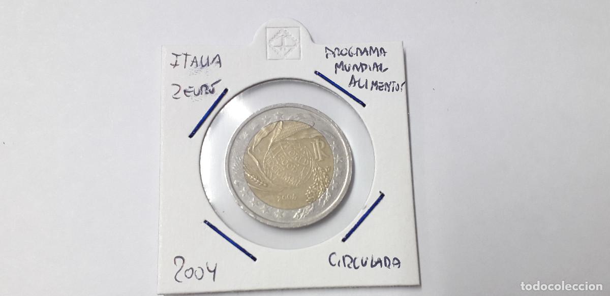 Monedas antiguas de Europa: 003888NUM-X0130-Italia- 2 &euro; -2004-programa mundial alimentos - encartonada