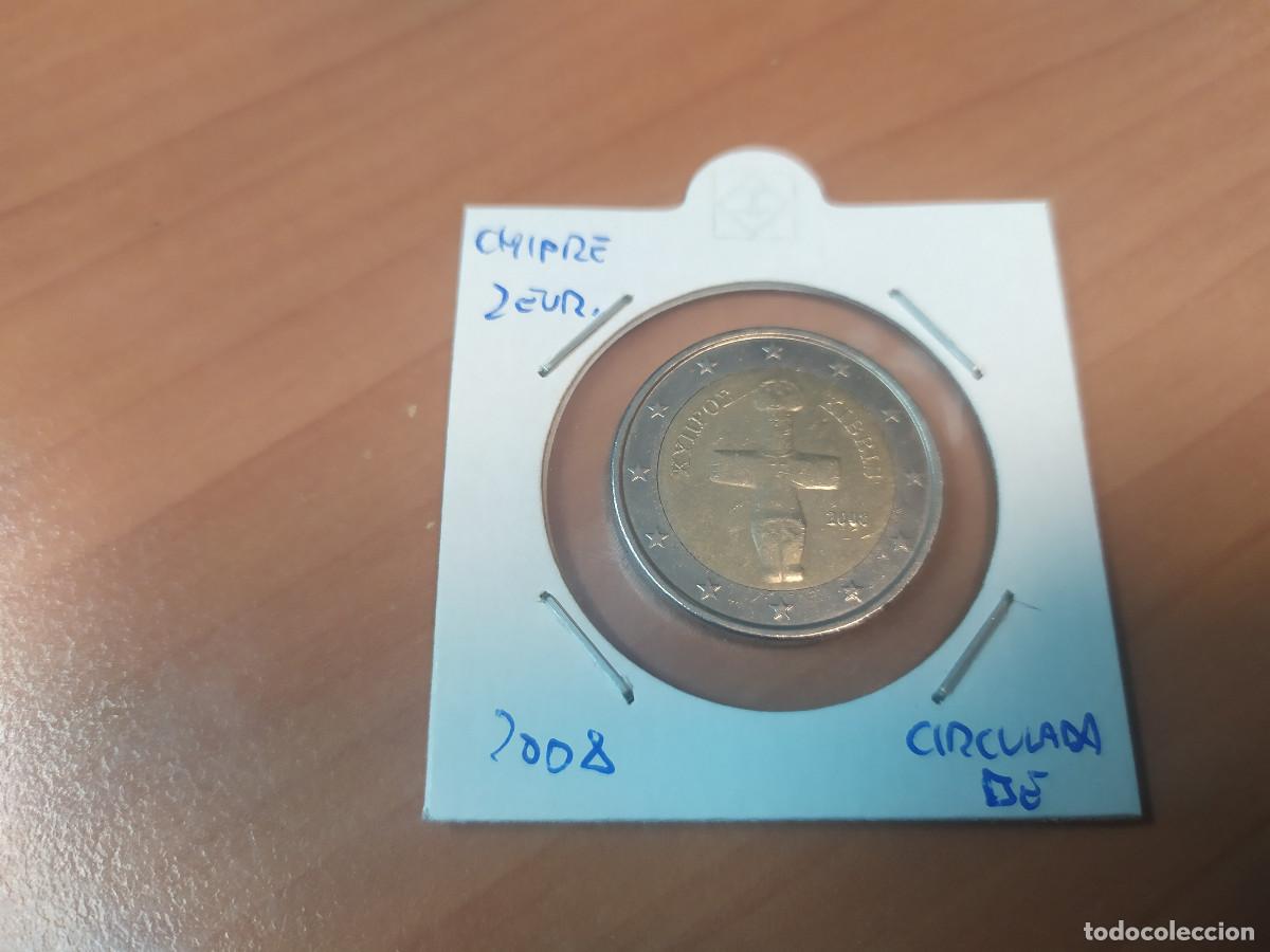 Monedas antiguas de Europa: 003897NUM-X0140-Chipre - 2 &euro; -2008 - encartonada