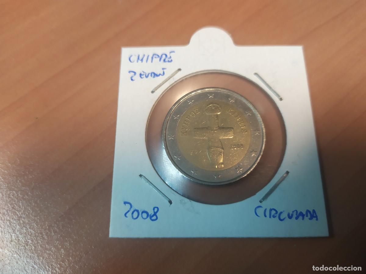Monedas antiguas de Europa: 003898NUM-X0141-Chipre - 2 &euro; -2008 - encartonada