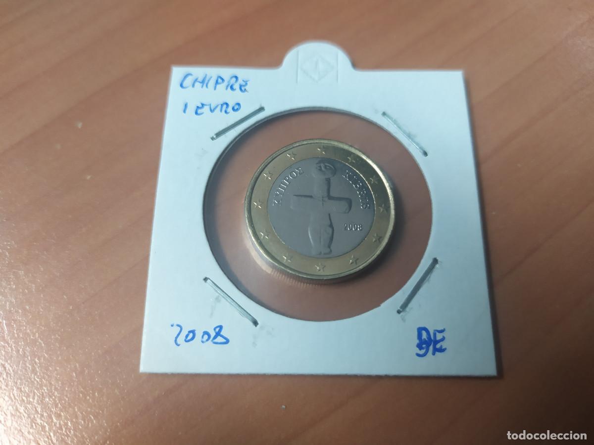 Monedas antiguas de Europa: 003899NUM-X0142-Chipre - 1 &euro; -2008 - encartonada