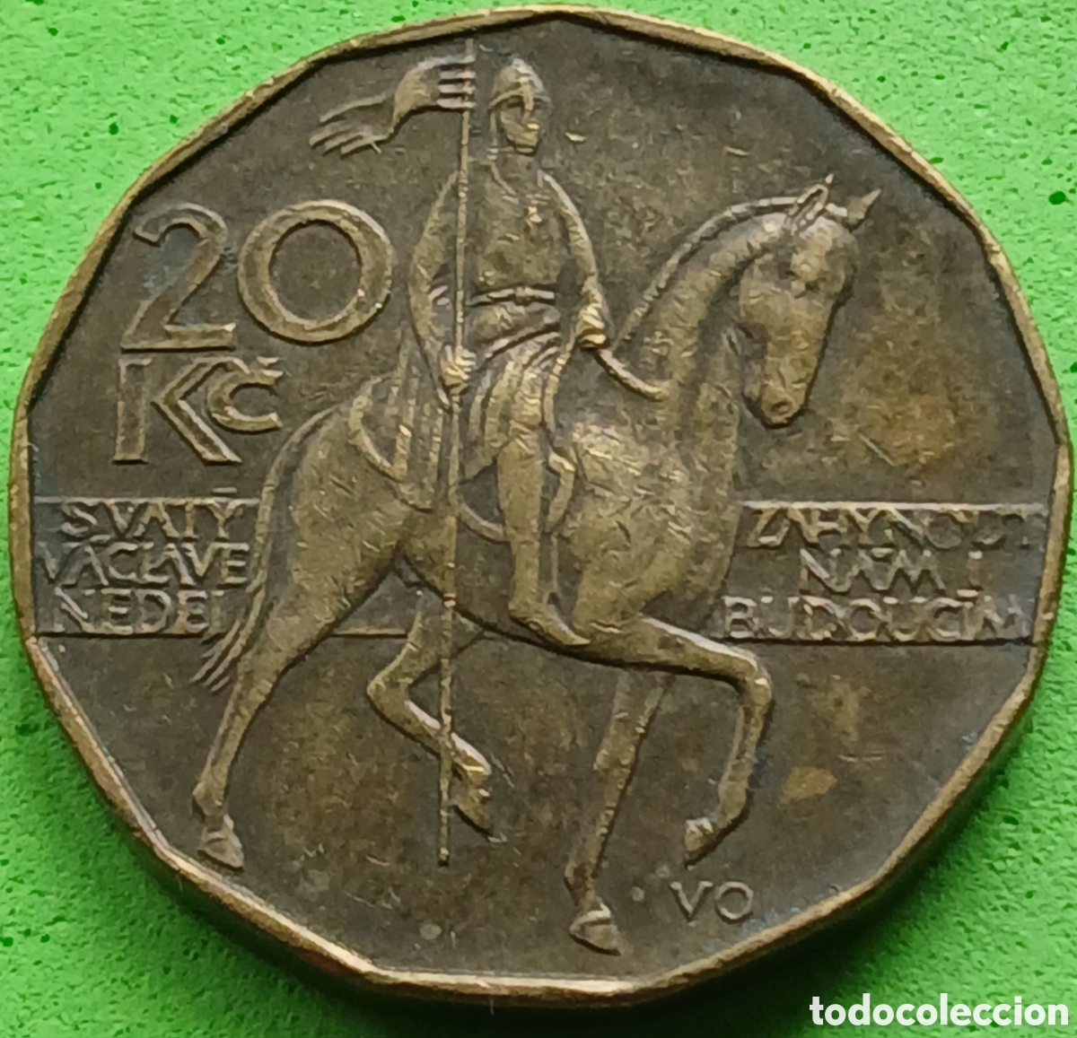 Monedas antiguas de Europa: Rep&uacute;blica Checa 20 coronas 1993 km#5