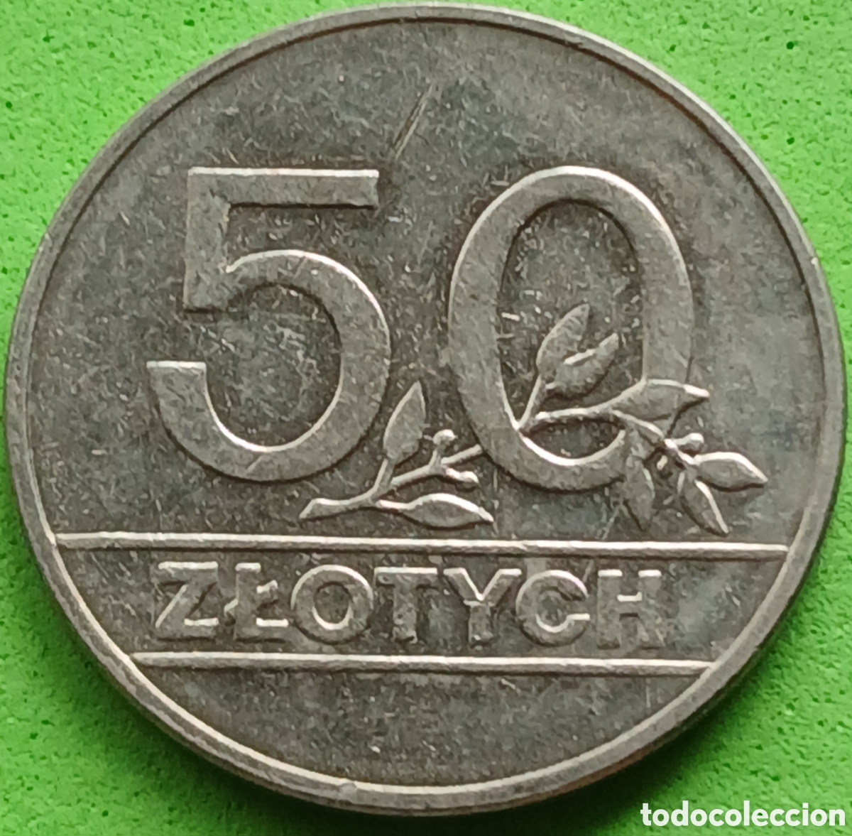 Monedas antiguas de Europa: Polonia 50 zlotych 1990 Y#216