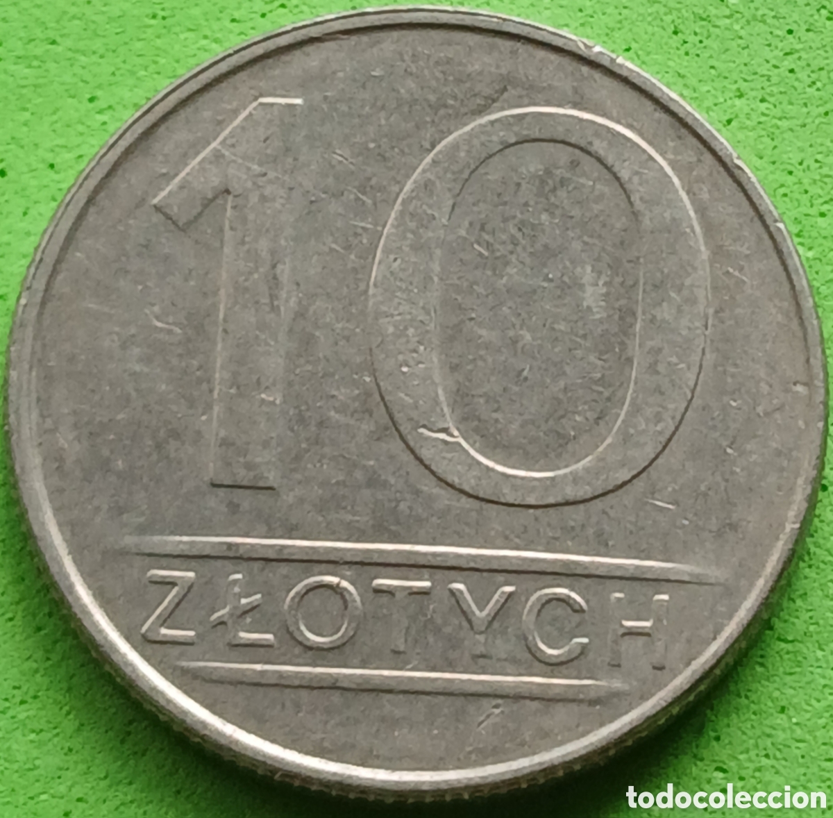 Monedas antiguas de Europa: Polonia 10 zlotych 1987 Y#152.1