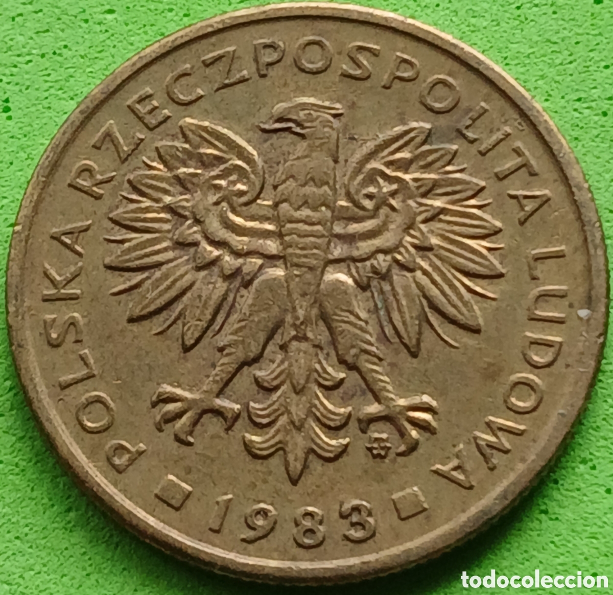 Monedas antiguas de Europa: Polonia 2 zlote 1983 Y#80.1