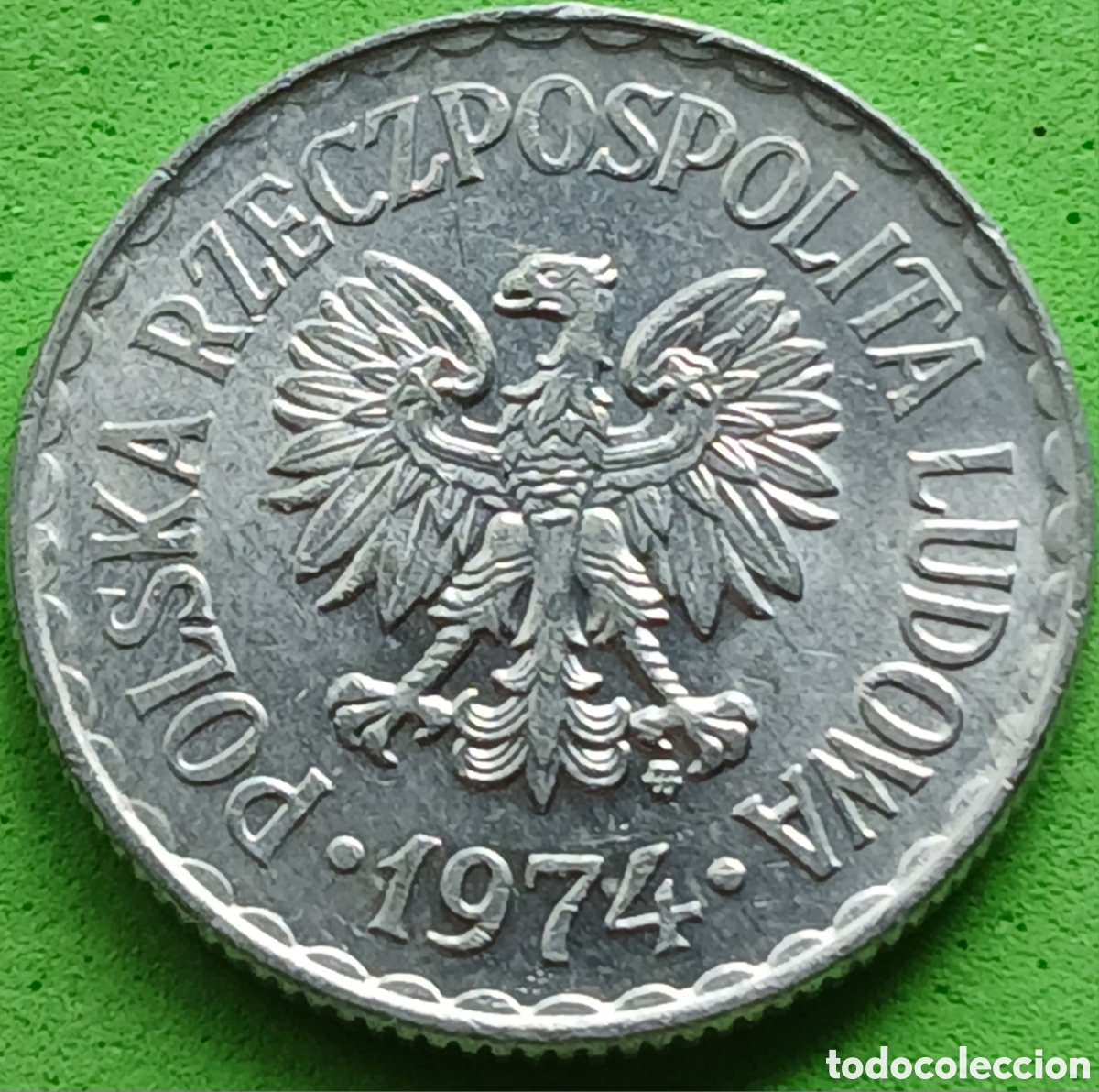 Old Coins of Europe: Polonia 1 zloty 1974 Y#49.1