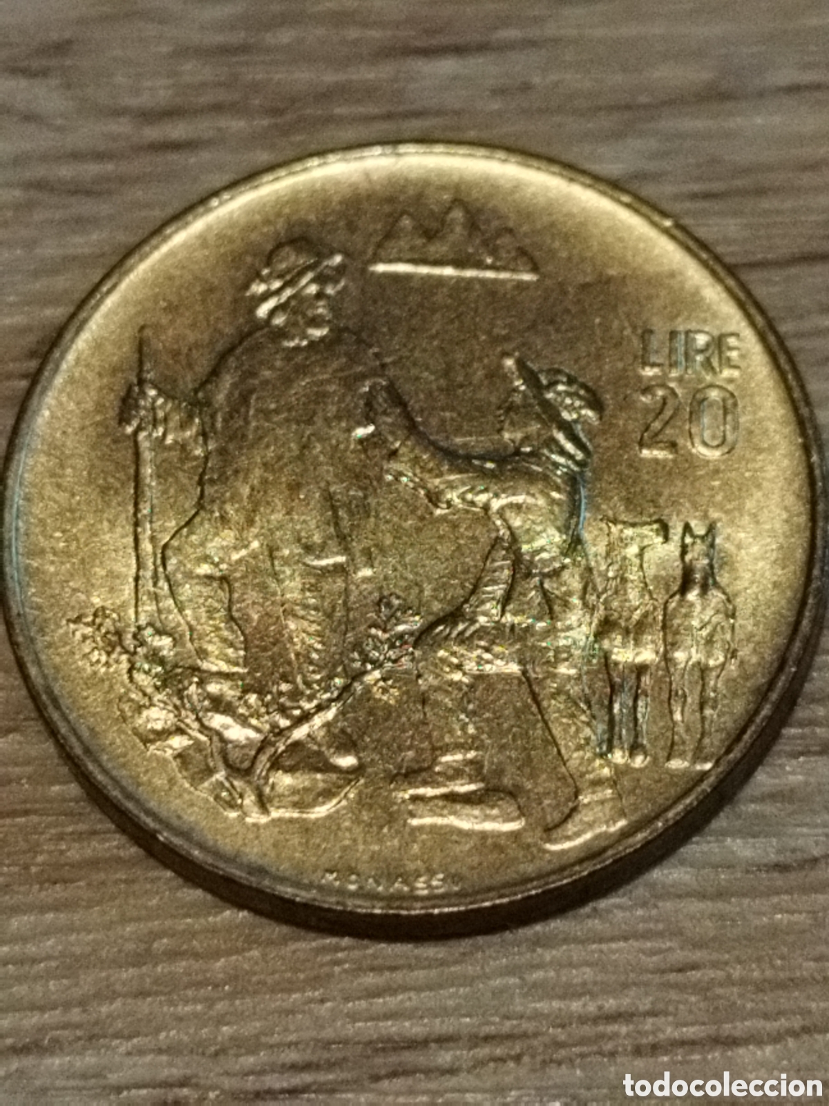 Old Coins of Europe: San marino moneda de 20 liras de 1972 SC km#18