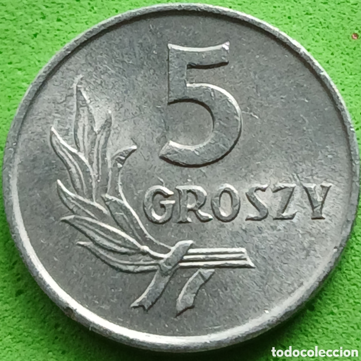 Monedas antiguas de Europa: Polonia 5 groszy 1962 Y#A46