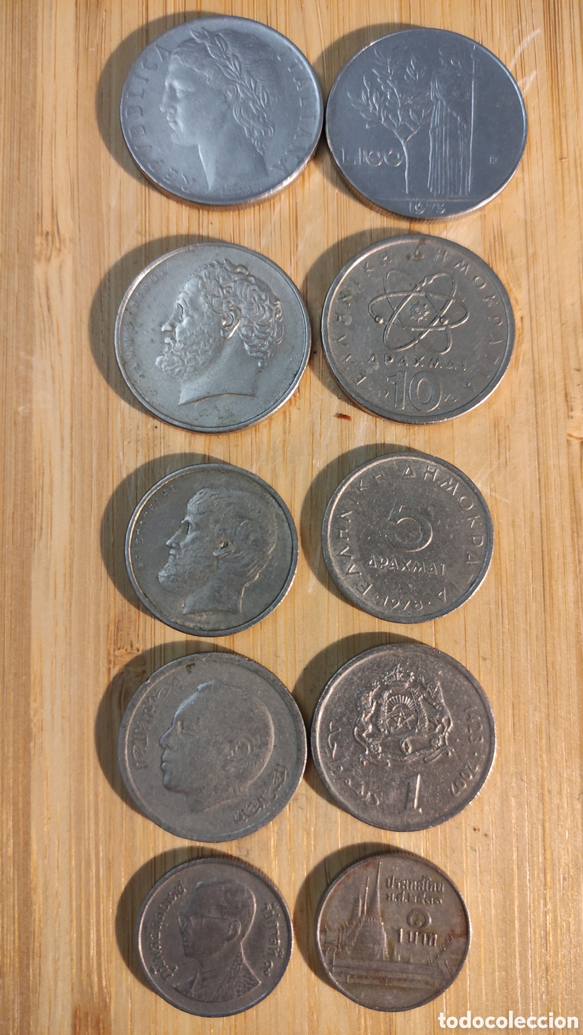 Monedas antiguas de Europa: Monedas del mundo muy bonitas
