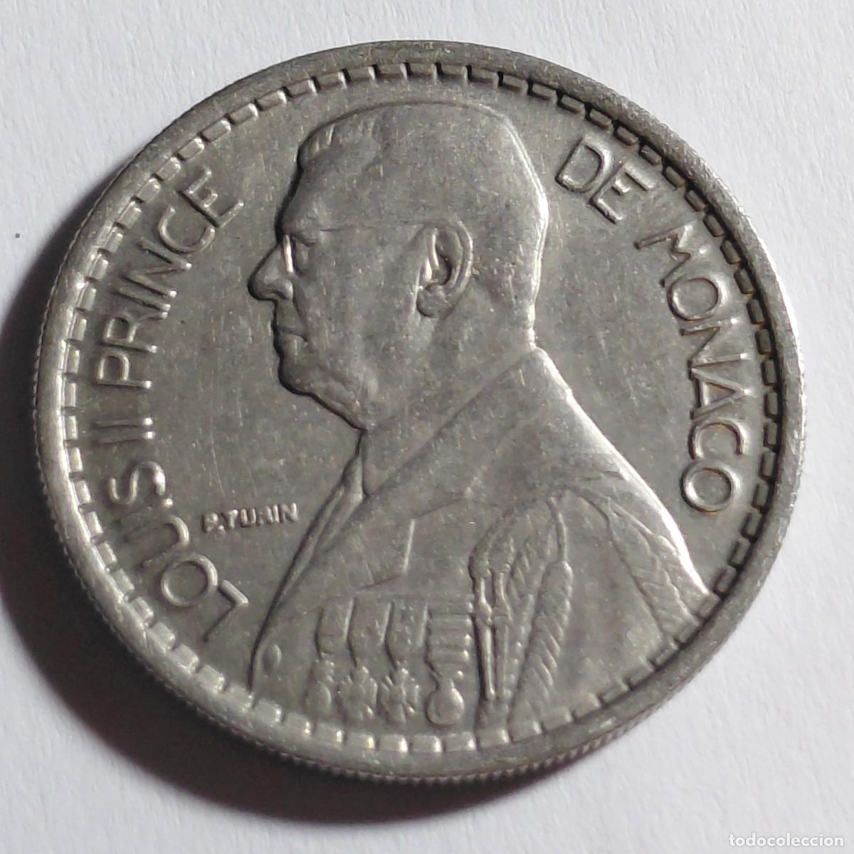 Monedas antiguas de Europa: MONACO - 10 Franc 1946 KM123- &iexcl;SUPER++ CALIDAD!
