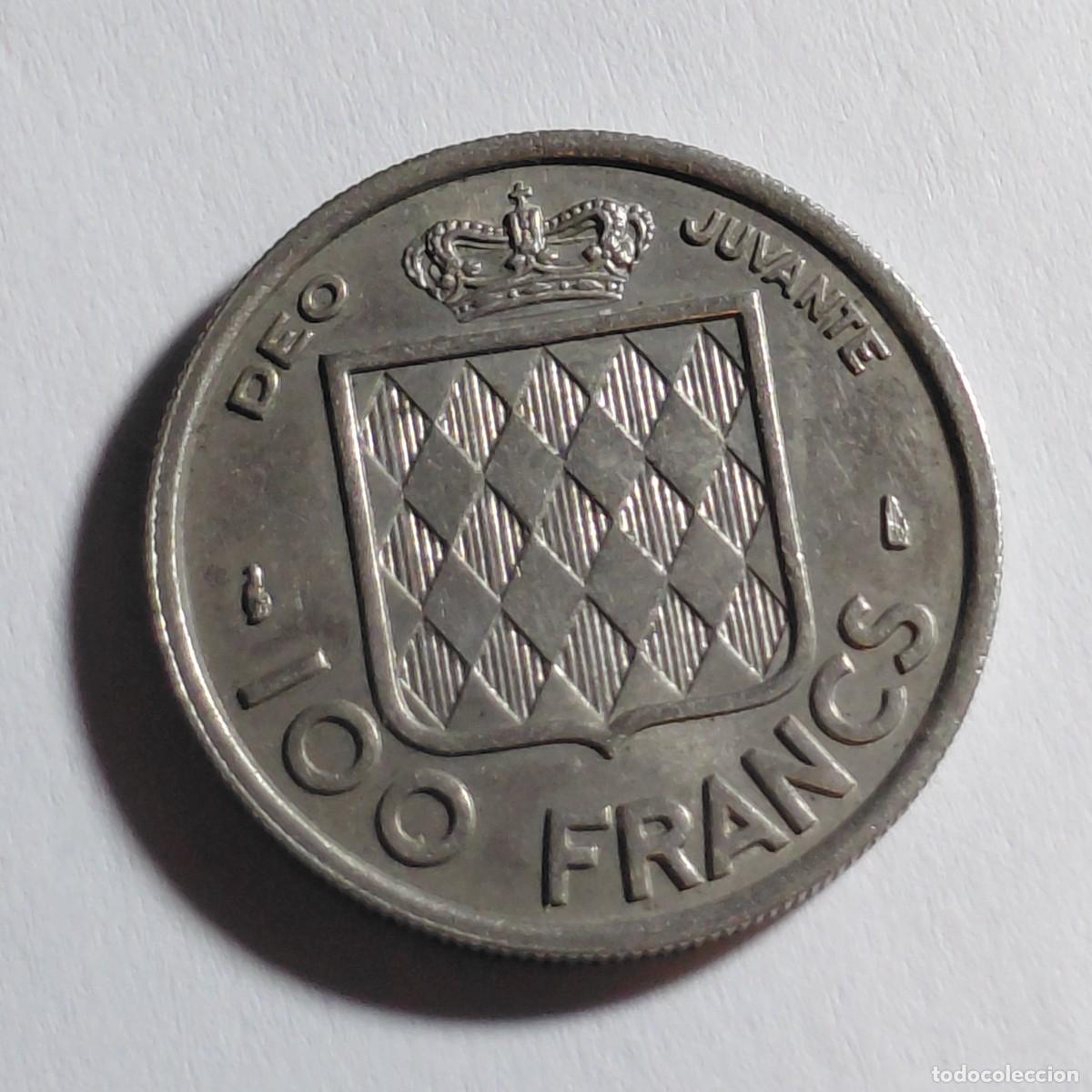 Monedas antiguas de Europa: MONACO - 100 Franc 1956 KM134 - &iexcl;SUPER++ CALIDAD!