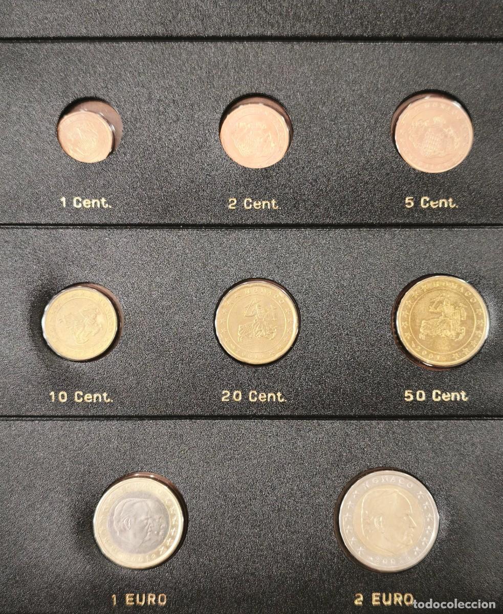 Monedas antiguas de Europa: MONACO. A&Ntilde;O 2001. SERIE DE 8 MONEDAS, DESDE 1 CT HASTA 2 EUROS.