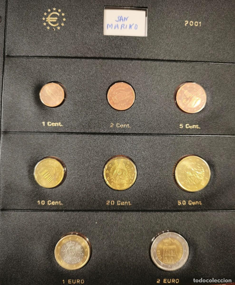 Monedas antiguas de Europa: SAN MARINO. A&Ntilde;O 2002. SERIE DE 8 MONEDAS DESDE 1 CT HASTA 2 EUROS.