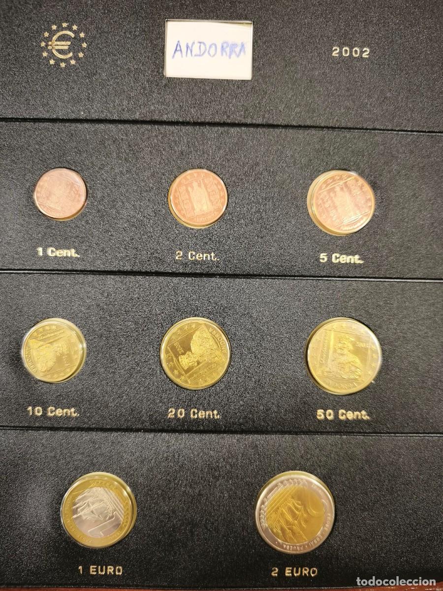 Monedas antiguas de Europa: ANDORRA.A&Ntilde;O 2003.SERIE DE 8 MONEDAS DESDE 1 CT HASTA 2 EUROS.PROBE-ESSAY -PRUEBA