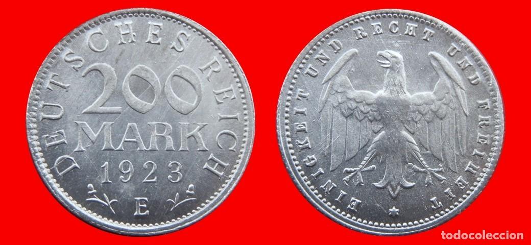 Monedas antiguas de Europa: 200 MARCOS 1923E WEIMAR ALEMANIA-156826