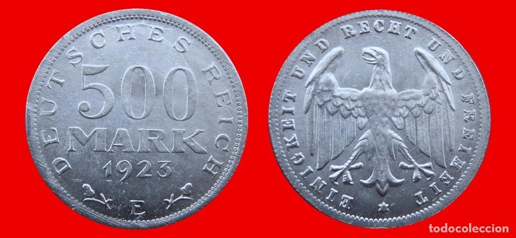 Monedas antiguas de Europa: 500 MARCOS 1923E WEIMAR ALEMANIA-156827