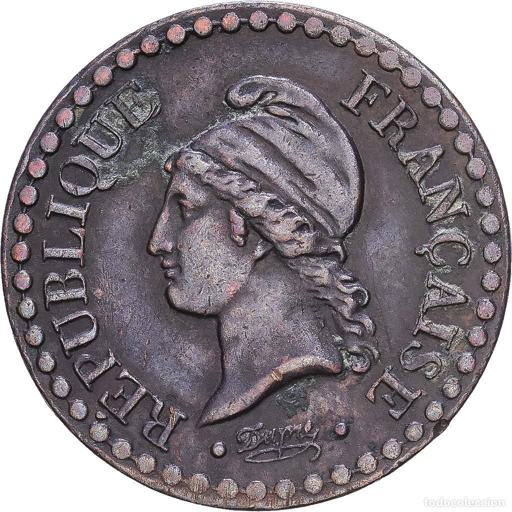Monedas antiguas de Europa: [#1547570] Francia, 1 Centime, Dupr&eacute;, 1849, Paris, Bronce, MBC, Gadoury:84