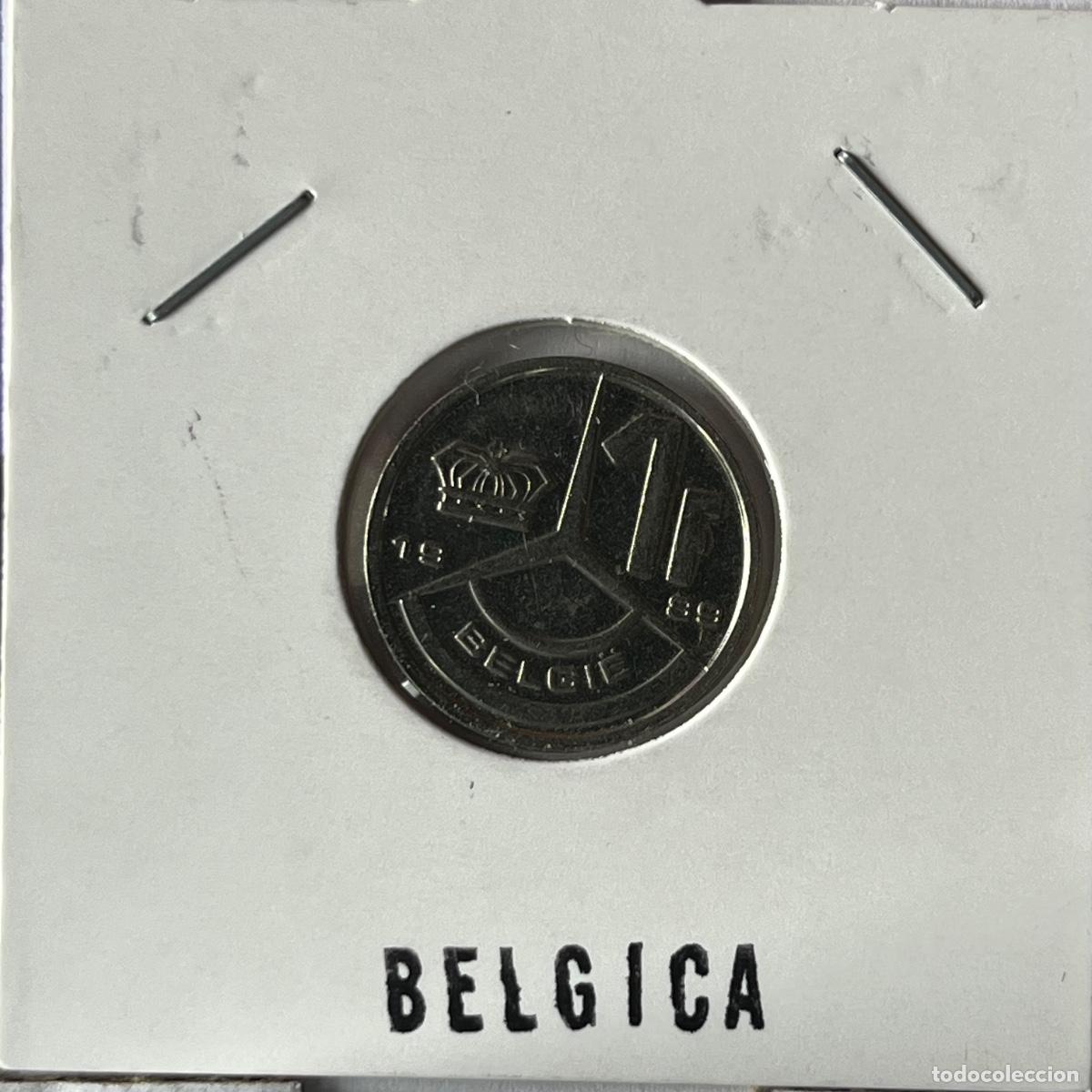 Monedas antiguas de Europa: N&ordm; 0115 BELGICA 1 FRANCS 1989 KM# 171